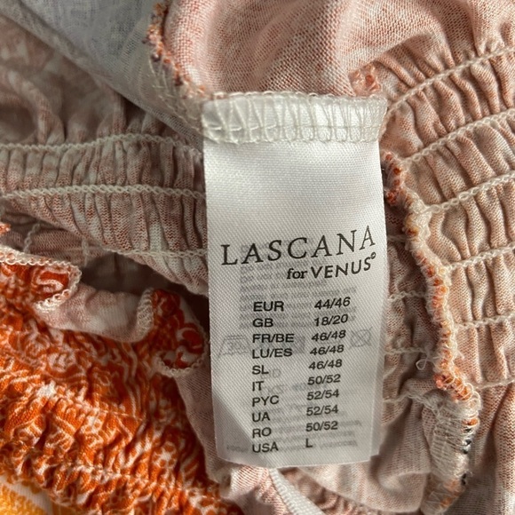 Lascana for Venus Off the shoulder Vibrant Colors Elastic Waist Size Lar… - Picture 8 of 10
